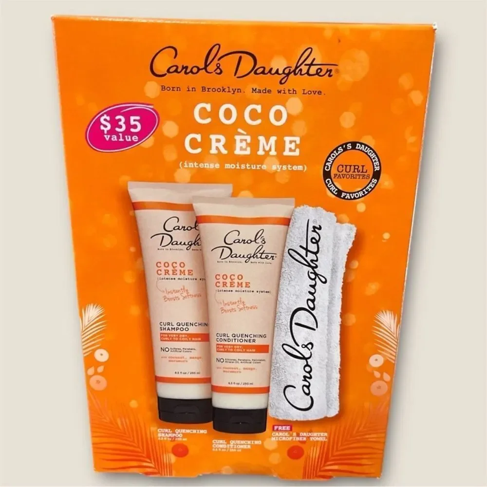 Carols Daughter Gift Set Coco Creme Curl Shampoo Conditioner